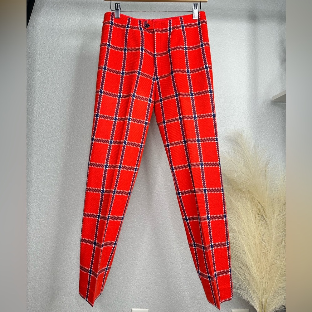 Deadstock Frank-Lee Plaid Vintage 60's Dope Pants